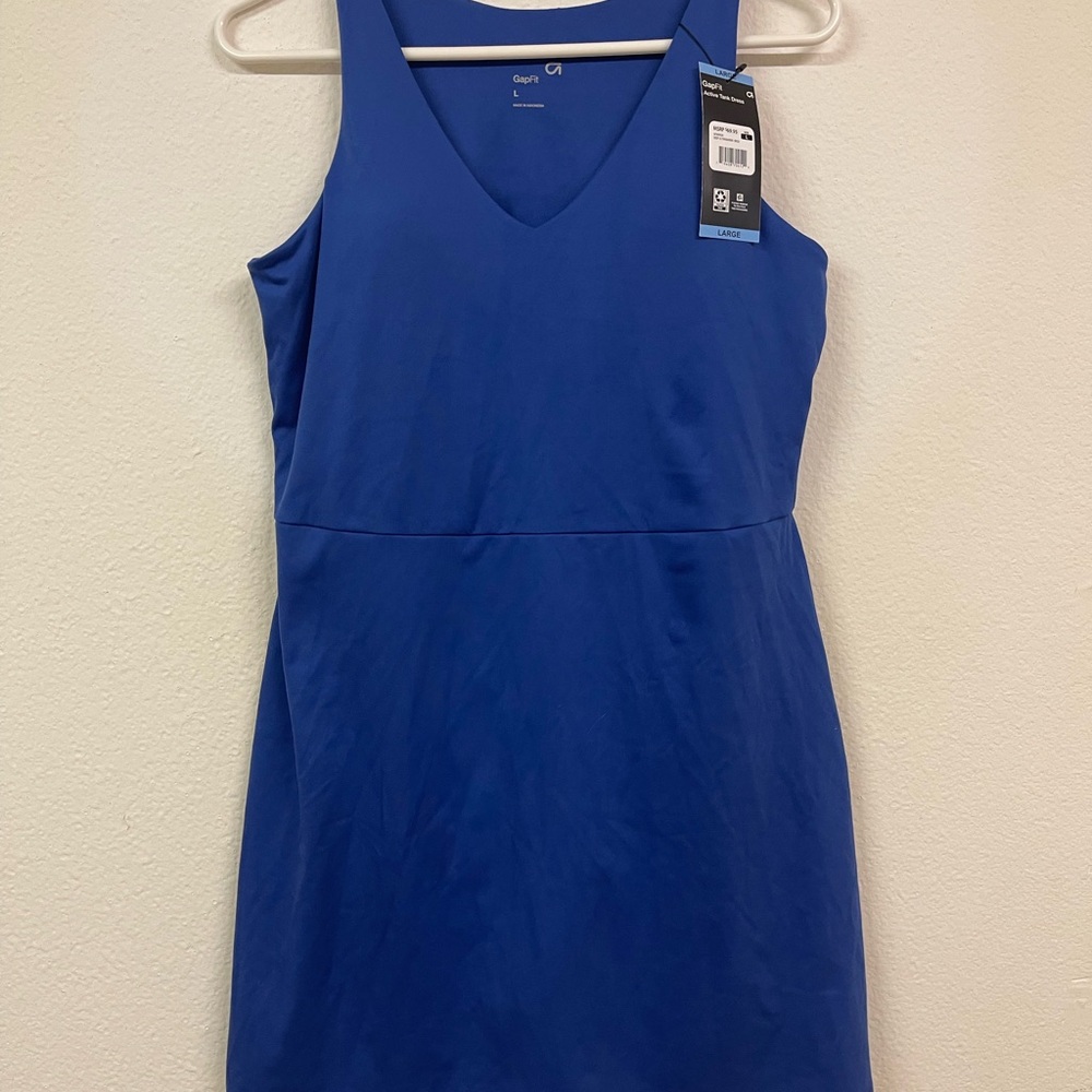 GAP NEW Deep Ultramarine Active Tank Dress